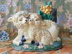 Zware antieke deurstopper uit Engeland met schapen 26 cm., Antiek en Kunst, Ophalen of Verzenden