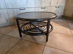 Rotan salontafel, Ophalen, Gebruikt, 50 tot 100 cm, Rond
