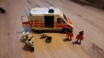 Playmobil ambulance incl motor, Ophalen, Gebruikt