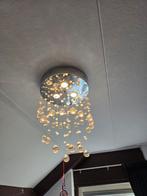 2 delige lampen set glazen bolletjes, Huis en Inrichting, Lampen | Hanglampen, Ophalen, Minder dan 50 cm