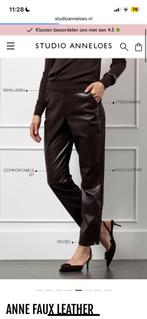 Studio Anneloes Anne faux broek travelstof espresso mt XL, Bruin, Maat 46/48 (XL) of groter, Ophalen of Verzenden, Zo goed als nieuw