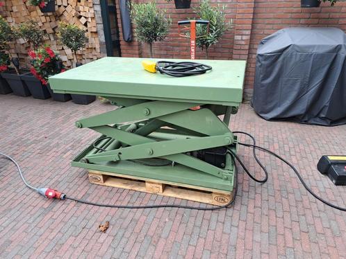 Dubbele heftafel, Doe-het-zelf en Verbouw, Gereedschap | Machine-onderdelen en Toebehoren, Zo goed als nieuw, Ophalen of Verzenden