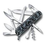 KIJKEN! Victorinox Huntsman CAMO nu 31,95 euro! KORTING!, Ophalen of Verzenden, Landmacht, Overige gebieden, Mes of Dolk