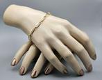 Gouden vintage closed for ever armband. 2025/408., ., Ophalen of Verzenden, Zo goed als nieuw, .