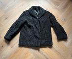 Mooie zwarte korte faux fur bontjas M 38, Verzenden, Gedragen, Maat 38/40 (M), Zwart
