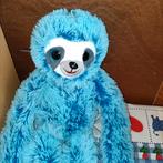 Blauwe luiaard knuffel Jafritoys 35 cm groot, Kinderen en Baby's, Speelgoed | Knuffels en Pluche, Ophalen of Verzenden