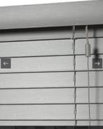 pvc jaloezieën donkergrijs relief, Ophalen of Verzenden, Nieuw, Grijs, Minder dan 100 cm