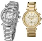 Vendoux dameshorloge & Michael Kors dameshorloge, Overige merken, Staal, Gebruikt, Polshorloge