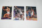 Basketbal plaatjes van spelers, drie stuks, Ophalen of Verzenden, Overige typen