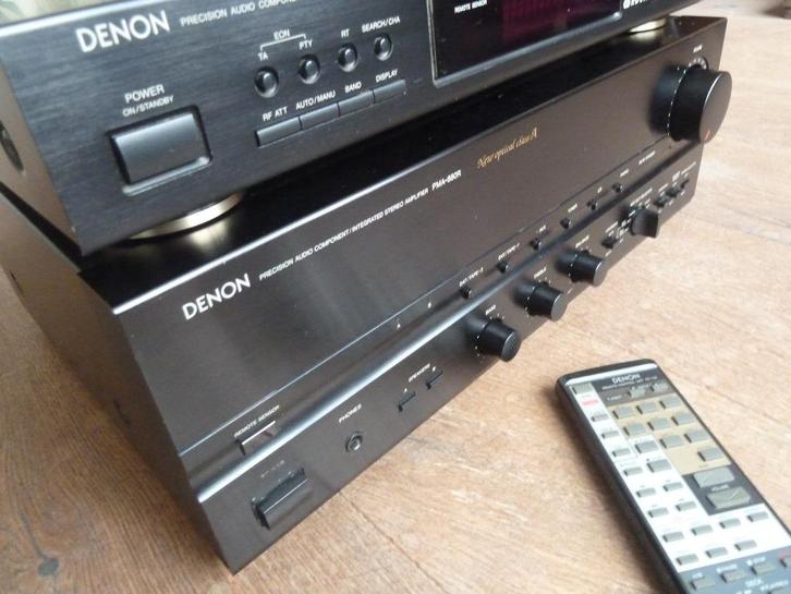 New Optical Class A Versterker DENON + Tuner en Afst Bed, Audio, Tv en Foto, Versterkers en Receivers, Zo goed als nieuw, Stereo