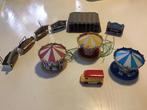 Miniatuur kermis 10 delig, Ophalen of Verzenden, Zo goed als nieuw, Groter dan 1:32