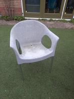 Tuinstoeltjes (4), Ophalen, Gebruikt, Plastic, Stapelbaar