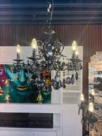 Smoke hanglamp kroonluchter zwart 4/6/8 arm new eric kuster, Huis en Inrichting, Lampen | Hanglampen, Glas, Nieuw, Ophalen of Verzenden