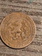 1 Cent 1907 Wilhelmina, Postzegels en Munten, Munten | Nederland, Ophalen of Verzenden, Koningin Wilhelmina, 1 cent, Losse munt