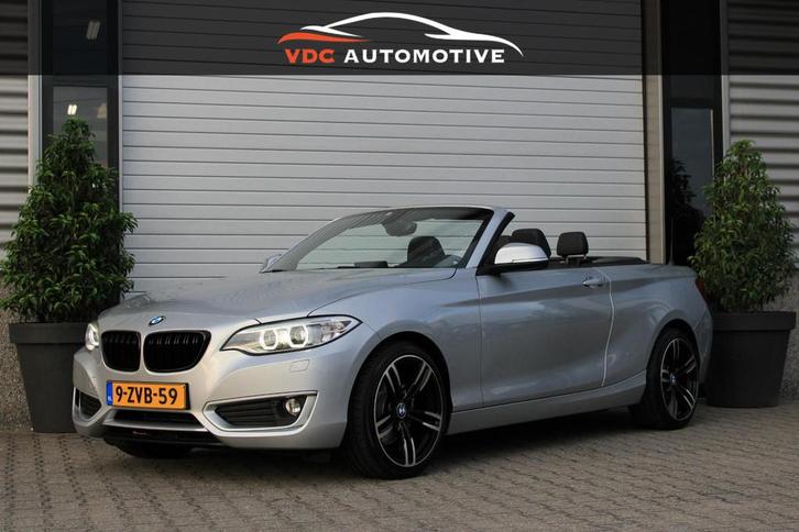 BMW 2-Serie Cabrio 220i Stoelverwarming | Cruisecontrol | PD, Auto's, BMW, Bedrijf, Te koop, 2-Serie, ABS, Airbags, Airconditioning