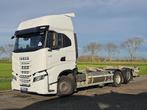 IVECO S-WAY AS260S46 6x2*4 lng gas, Auto's, Automaat, 460 pk, Euro 6, Wit