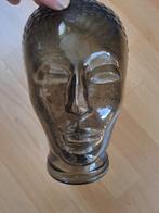 Vintage glazen hoofd, Ophalen of Verzenden, Zo goed als nieuw