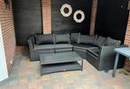 Nette loungeset, Tuin en Terras, Tuinsets en Loungesets, Ophalen, 5 zitplaatsen, Kunststof, Bank