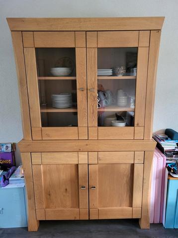 Complete woonkamer massief eikenhout. beschikbaar voor biedingen