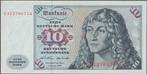 Duitsland 10 mark 1970 XF p.31a (# 18), Postzegels en Munten, Bankbiljetten | Europa | Niet-Eurobiljetten, Verzenden, Duitsland