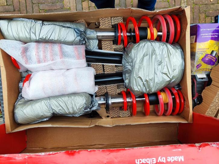 Eibach Pro Street S Schroefset - A3/S3, Octavia, Golf, Leon, Auto-onderdelen, Ophanging en Onderstel, Audi, Nieuw, Ophalen of Verzenden