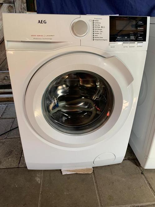 Wasmachine AEG 8 kilo, Witgoed en Apparatuur, Wasmachines, Voorlader, 6 tot 8 kg, 85 tot 90 cm, 1200 tot 1600 toeren, Energieklasse A of zuiniger