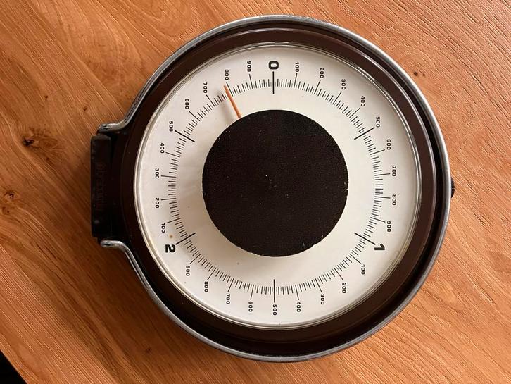 Bakelieten weegschaal Brabantia, Verzamelen, Retro, Huis en Inrichting, Ophalen