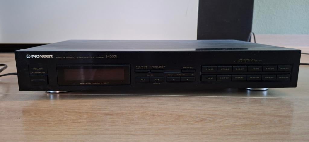 Pioneer F-227L FM/AM Tuner - Goed Werkend, Ophalen of Verzenden, Gebruikt, Analoog