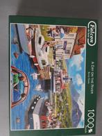 Falcon puzzel: A day on the river, Ophalen of Verzenden, Zo goed als nieuw