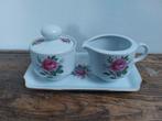 vintage suikerpot en melkkan set, Ophalen of Verzenden