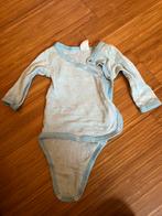 Romper engel natur wol zijde lichtblauw gestreept, Ophalen, Engel, Jongetje of Meisje, Nacht- of Onderkleding