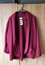 Soepel Colbert, Maat 46/48 (XL) of groter, Nieuw, Rood, Italia Mode