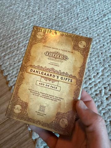 Trickerion Dahlgaard’s gifts add on pack - nieuw beschikbaar voor biedingen