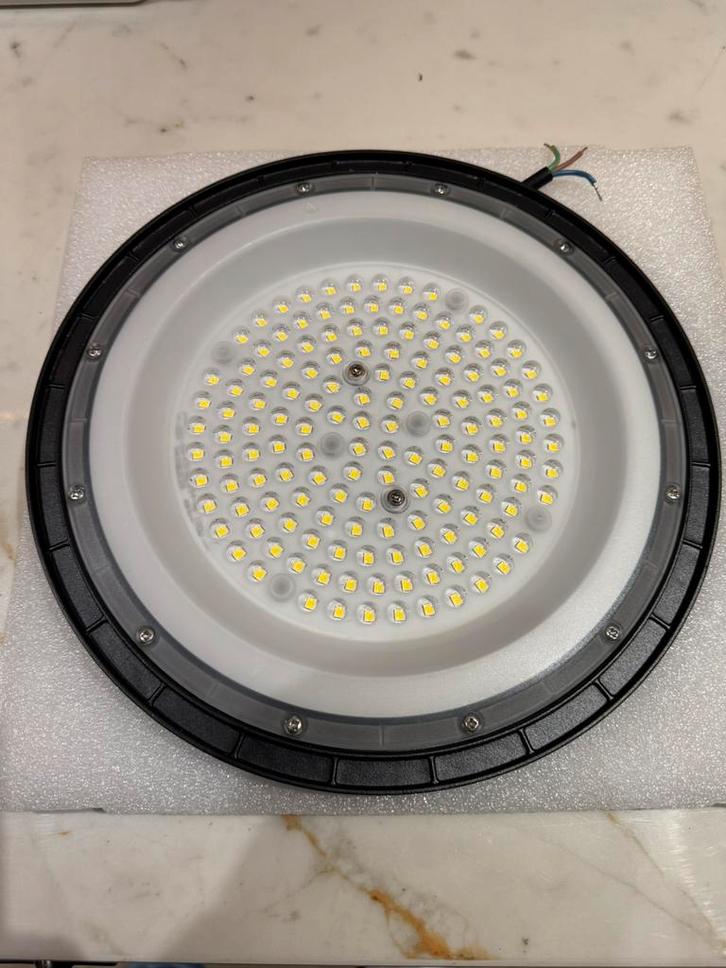 UFO LED High Bay lamp, 100 Watt, IP65, 6000K, Huis en Inrichting, Lampen | Plafondlampen, Nieuw, Metaal, Ophalen of Verzenden