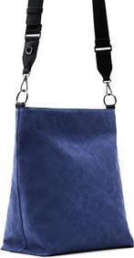 Desigual Dames Bag BUTAN Blauw, Shopper, Blauw, Zo goed als nieuw, Ophalen