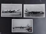 3 foto's van een KLM Lockheed Electra (F984), Ophalen of Verzenden, Gebruikt, Kaart, Foto of Prent