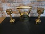 Gouden dumbbells + kettlebell, Ophalen, Nieuw, Overige typen