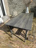 Buitentafel brocante, Verzenden, Gebruikt, Rechthoekig
