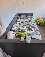 Woood bed dennis, Ophalen, 85 tot 100 cm, Gebruikt, Matras