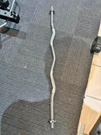 EZ Curl Stang 120cm - 30mm incl. Sluitingen, Ophalen, Gebruikt, Armen, Halterstangen