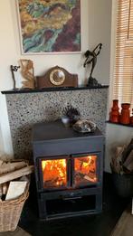 Strakke Allesbrander - Sfeervolle Houtkachel, Huis en Inrichting, Kachels, Gebruikt, Ophalen of Verzenden, Vrijstaand, Hout