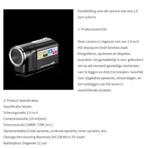draagbare camera, Ophalen of Verzenden, Nieuw, Minder dan 150 cm