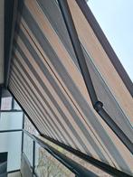 Mooie electrische zonwering en screens izgst., 150 tot 300 cm, Ophalen of Verzenden, Gebruikt, Knikarmscherm