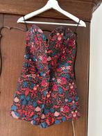 Bloemen Body met Broek - Zomerse Look!, Zwart, Ophalen of Verzenden, Zo goed als nieuw, Maat 36 (S)