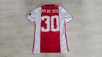 Ajax MATCHWORN Van de Beek Shirt! Europa League! Mt 6/M!, Ophalen of Verzenden, Gebruikt, Ajax, Shirt