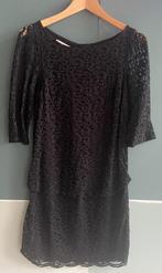 Zwart Kookai kanten jurkje, maat 38, Maat 38/40 (M), Zwart, Ophalen of Verzenden, Zo goed als nieuw