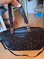 Guess Handtas Zwart met Studs, Sieraden, Tassen en Uiterlijk, Ophalen of Verzenden, Gebruikt, Zwart, Handtas