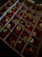 Rode glazen kerstballen – set van 36 (HEMA), Ophalen of Verzenden, Zo goed als nieuw