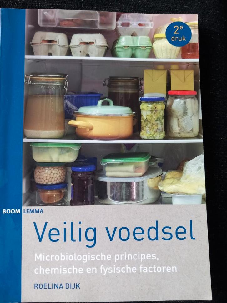 Veilig Voedsel - Microbiologische principes, Boeken, Techniek, Zo goed als nieuw, Overige onderwerpen, Ophalen of Verzenden