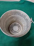 zinken emmertje klein, Ophalen of Verzenden, 'T Olde Gre-j, Info@toldegrej.nl, Endepoelstraat 20f Didam